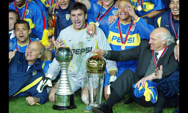 Carlos Bianchi won three Copa Libertadores (2000, 2001 and 2003) and two Intercontinental Cups (2000 and 2003) with Boca Juniors | Photo: AFP/AP/EFE/Reuters