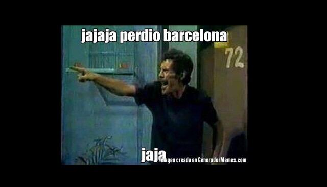 os memes de la derrota del Barcelona