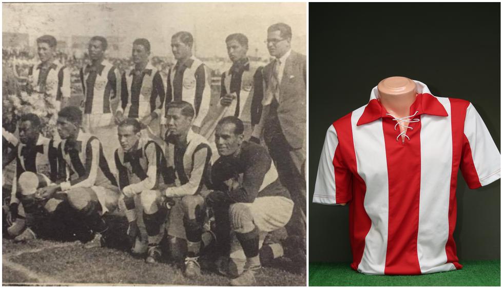 Camiseta de la Selección Peruana 1927 (Investigación: Eduardo Combe)