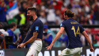 Desvío en Maguire: gol de Giroud para el 2-1 de Francia vs. Inglaterra en Qatar 2022 [VIDEO]