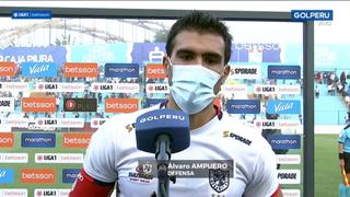 Ampuero sobre la victoria de Alianza Lima: “El árbitro estaba con ganas de cobrar un penal hace rato”