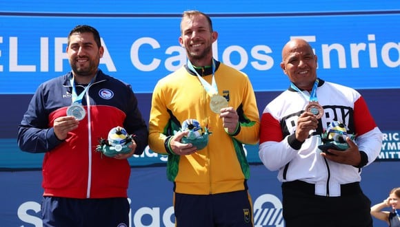 Carlos Felipa logró la medalla de bronce en los Parapanamericanos de Santiago. (ITEA)