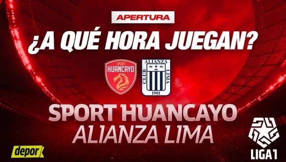 Sport Huancayo y Alianza Lima chocarán por la Liga 1 Te Apuesto. (Diseño: Depor)