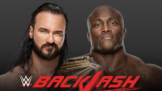 ¡Por el título! El campeón Drew McIntyre y Bobby Lashley se enfrentarán en Backlash 2020