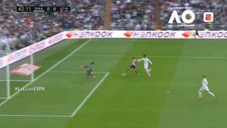 Solo ante Courtois: Ángel Correa perdió el 1-0 del ‘Aleti’ ante Real Madrid [VIDEO]