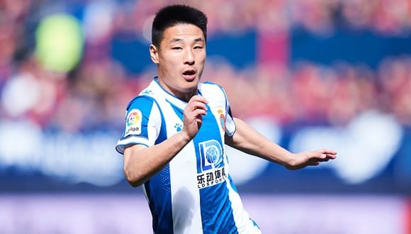 Wu Lei es la quinta persona curada de COVID-19 en el club Espanyol, de la primera división de España. (Foto: Getty Images)