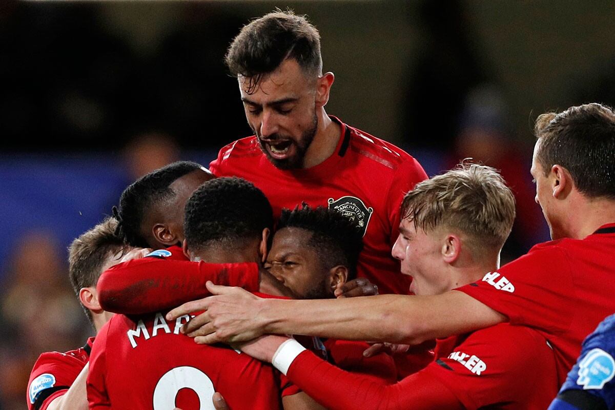Manchester United juega contra Brujas de Bélgica por la Europa League. Conoce las horas y canales TV para ver todos los partidos de hoy, jueves 27 de febrero. (Foto: AFP)