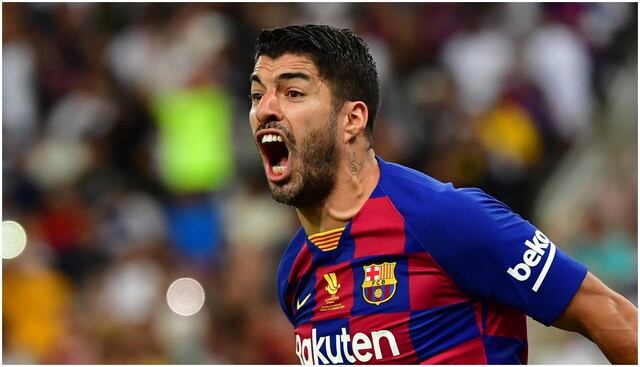 Edad 33: Luis Suárez juega en FC Barcelona y está valorizado en 43 millones de dólares (Foto AFP)