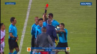 A la ducha: Wilmar Valencia fue expulsado tras airado reclamo al árbitro en Copa Bicentenario [VIDEO]