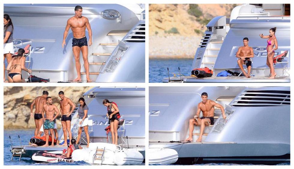 Cristiano Ronaldo y las nuevas fotos de sus vacaciones en Ibiza. (Foto: GSLV/GEN/GTRES)