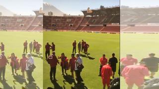 Selección Peruana entrenó en la UNSA previo al partido contra Jamaica