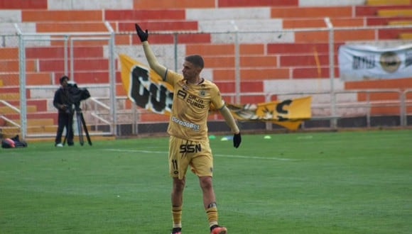 Felipe Rodríguez marcó el 1-0 en Cusco FC vs. ADT por el Torneo Clausura. (Foto: Liga 1)