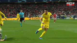 Luis Díaz cierra un partido perfecto: golazo del guajiro para el 3-1 de Liverpool vs. Benfica