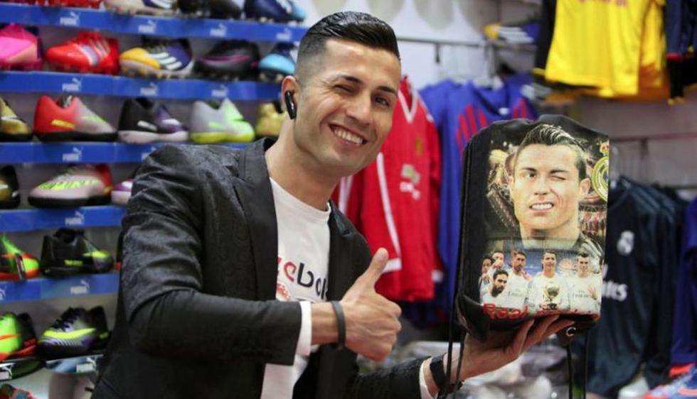 Este es el iraquí que se ha hecho famoso por parecerse a Cristiano Ronaldo. (Foto: Difusión)