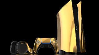 PS5 bañada en oro: se venderá una versión de lujo de la PlayStation 5