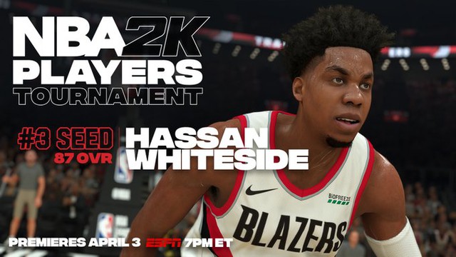 Hassan Whiteside. (Foto: Twitter @NBA2K)