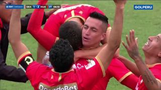 Golazo de tiro libre: Carlos Ross puso el 2-1 en el Sport Huancayo vs. Sport Boys [VIDEO]