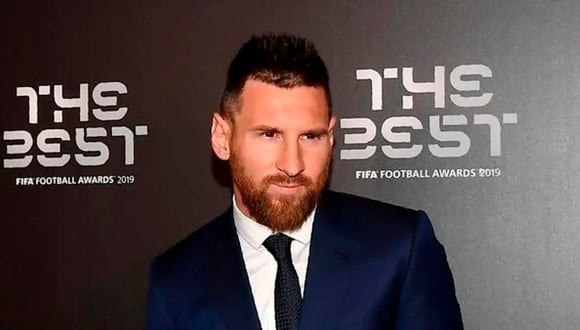 Lionel Messi participando en la gala de Premios The Best del 2019 (Foto: EFE).