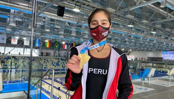Ana Ricci se prepara para los Panamericanos Junior 2021: “Mi objetivo es dejar en alto al Perú”. (FDPN)