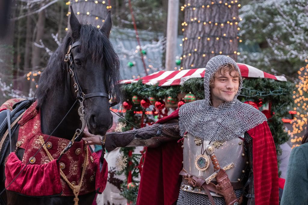Josh Whitehouse como Sir Cole en "The Knight Before Christmas". Foto: Netflix