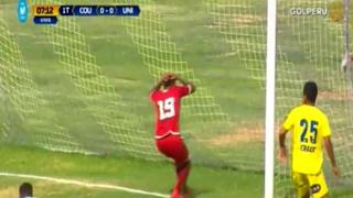 Alberto Quintero se perdió el primer gol de Universitario abajo del arco [VIDEO]