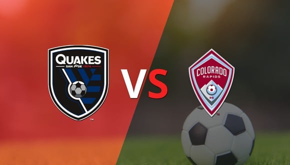 Comenzó el segundo tiempo y San José Earthquakes está empatando con Colorado Rapids en Avaya Stadium