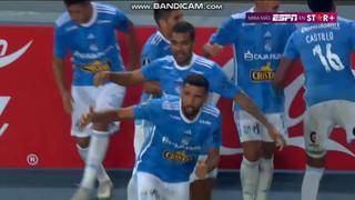 ¡Apareció como ‘9’! Golazo de Da Silva para el 3-1 de Sporting Cristal vs. Nacional [VIDEO]