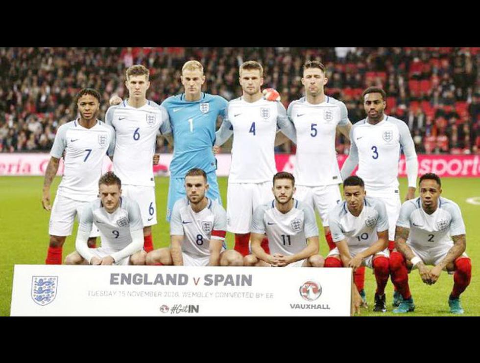 14. Inglaterra: 1103 puntos