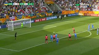 ¡Insólito! La 'patinada' de Lunin en el gol de Corea del Sur contra Ucrania por Mundial Sub 20 [VIDEO]