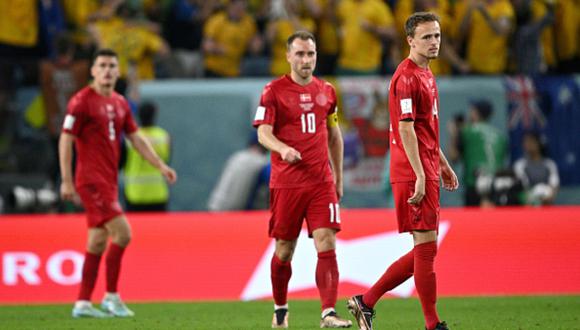 Dinamarca vs. Australia se vieron las caras por el Mundial Qatar 2022 este miércoles (Foto: Getty Images).