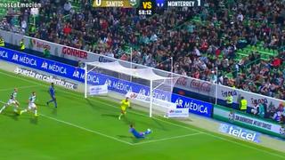 ¡Intratable! Rogelio Funes Mori anotó el 2-0 de Monterrey contra Santos Laguna por Liguilla MX [VIDEO]