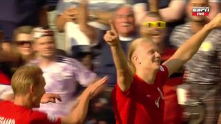 Rinde en todos lados: gol de Haaland ante Escocia rumbo a la Euro 2024 [VIDEO]