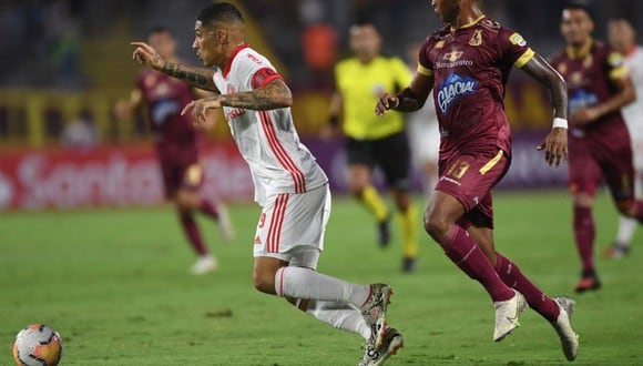 Tolima e Inter igualaron en Ibagué por la ida de octavos de Copa Libertadores 2020.