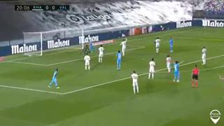 No lo puede creer: así le anularon el gol a Rodrigo Moreno en el Real Madrid vs. Valencia [VIDEO]