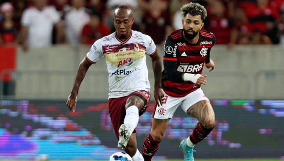 Flamengo clasificó a los cuartos de final de la Copa Libertadores al derrotar por 7-1 al Tolima. (Foto: Conmebol)