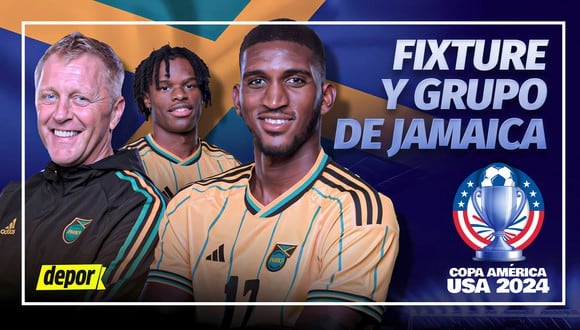 Grupo de Jamaica en Copa América 2024: fixture, rivales, partidos y calendario. (Diseño: Depor)