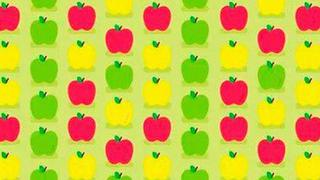 Evita que se las coman: halla las manzanas con gusano en este reto viral imposible [FOTO]