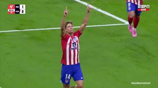¡Sobre el final! Gol de Marcos Llorente para el 1-1 de Real Madrid vs. Atlético
