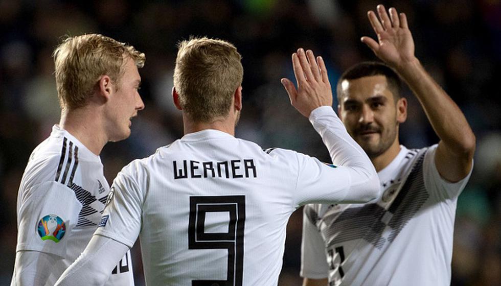 Alemania aplastó a Estonia por las Eliminatorias a la Eurocopa 2020. (Getty Images)