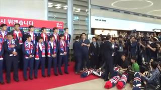 ¡A punta de huevazos! Así recibieron a Corea del Sur tras ser eliminados de Rusia 2018 [VIDEO]