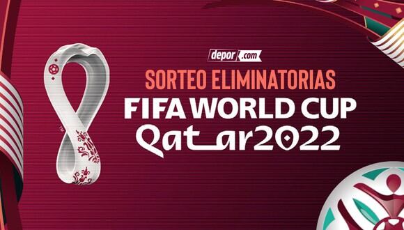 Así quedó el sorteo de los partidos de las Eliminatorias al Mundial de Qatar 2022. (Foto: Depor.com)