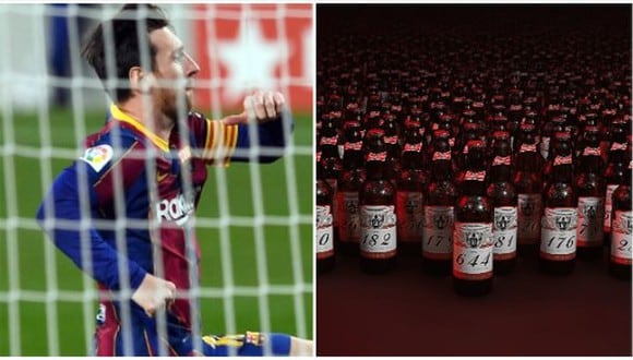 Lionel Messi llegó a los 644 goles con camiseta del Barcelona. (Foto: AFP)