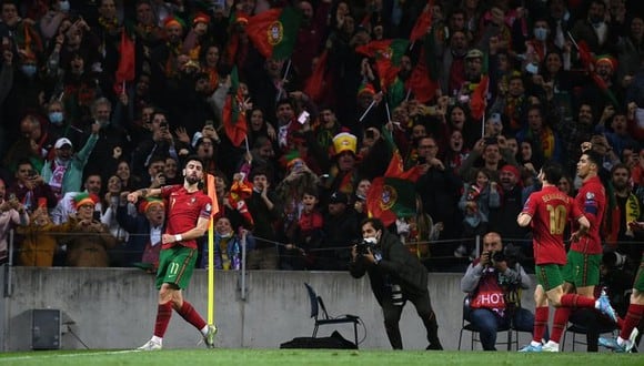 Se suma a la fiesta: Portugal clasificó al Mundial Qatar 2022 tras derrotar 2-0 a Macedonia. (Portugal)