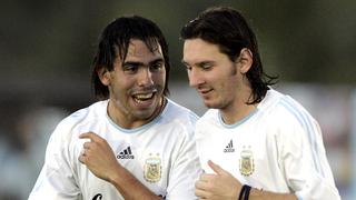 Carlos Tévez sobre Lionel Messi: "Es entendible que no quiera volver"