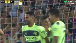 En el final: Mahrez anota el 3-3 definitivo para Manchester City ante Barcelona [VIDEO]