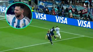 Lionel Messi y su maravillosa jugada en el tercer gol de Argentina sobre Croacia