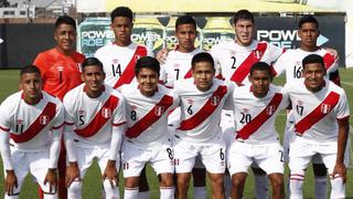 Selección Peruana Sub 20 empató 1-1 con Ecuador en amistoso de preparación