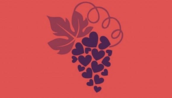 En esta imagen hay dos opciones: el racimo de uvas y los corazones. ¿Qué viste primero? (Foto: MDZ Online)