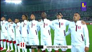 A todo pulmón: así se entonó el himno nacional en el duelo Perú vs. Bolivia por Eliminatorias