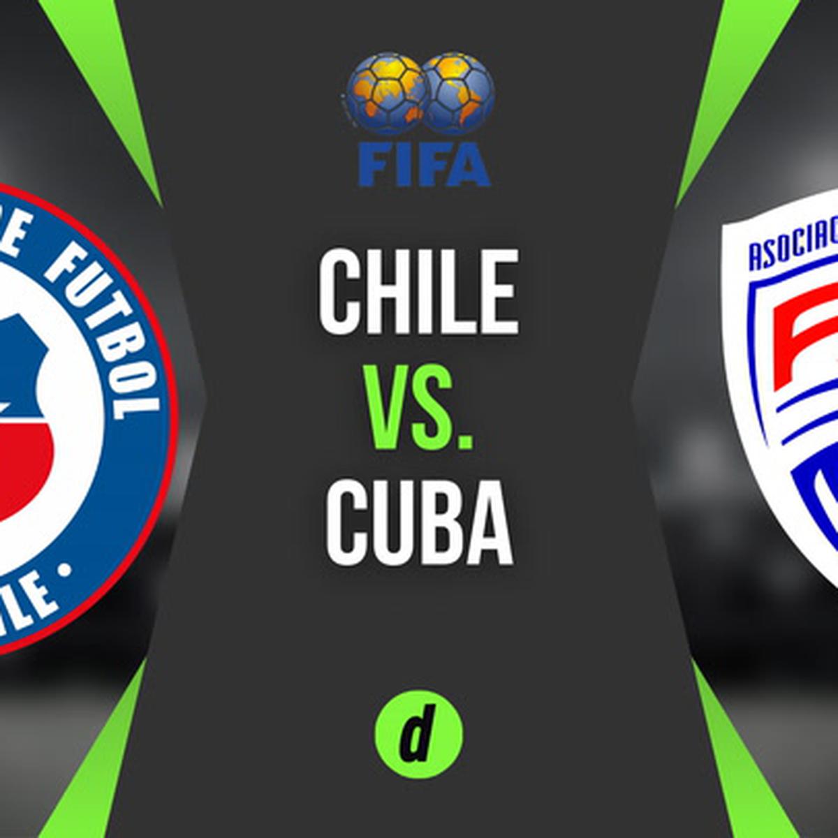 CHILE 3 - 0 CUBA, RESUMEN Y GOLES